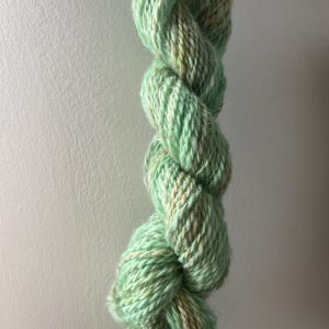 Green-Yellow Blend Hand-Spun Yarn (DK) - 20g