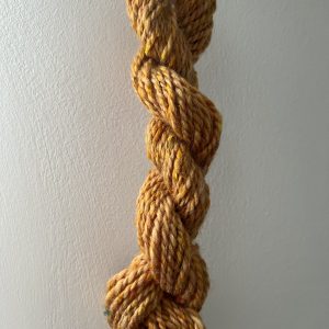 Mustard Hand-Spun Yarn (Aran) - 20g